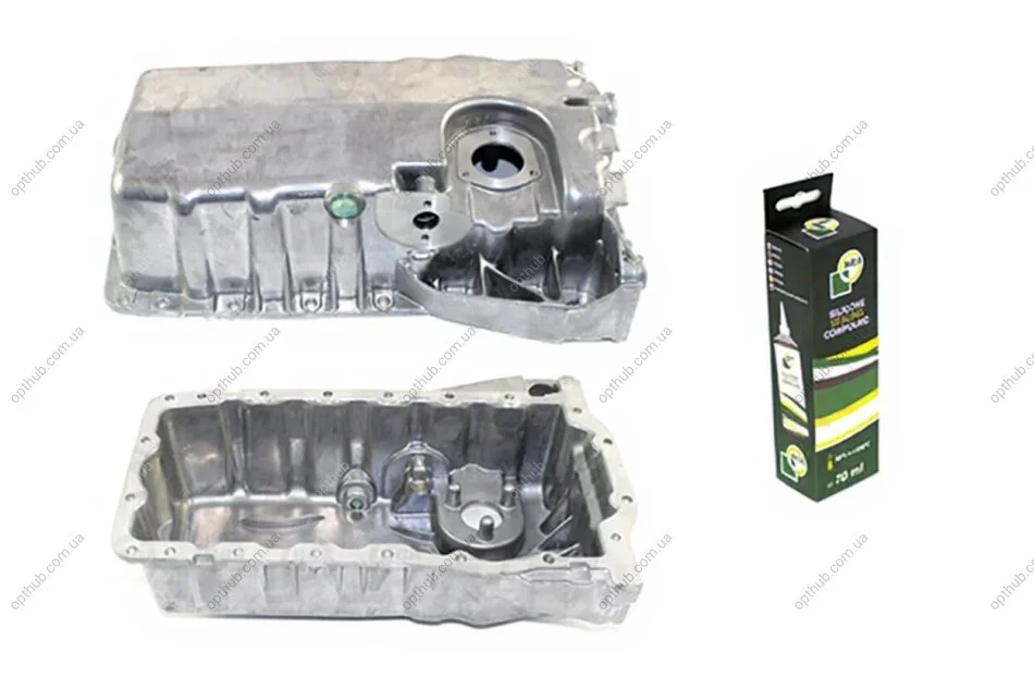 Поддон картера ДВС VOLKSWAGEN BEETLE 2004-2011, BORA 2001-2005, GOLF 2000-2006 BGA SP0108 (фото 1)