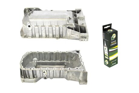 Піддон картера ДВЗ CITROEN C4 2004-2006, C4 GRAND PICASSO 2007-2009, C4 PICASSO 2006-2009, C5 2008-2010 -ua BGA SP1409