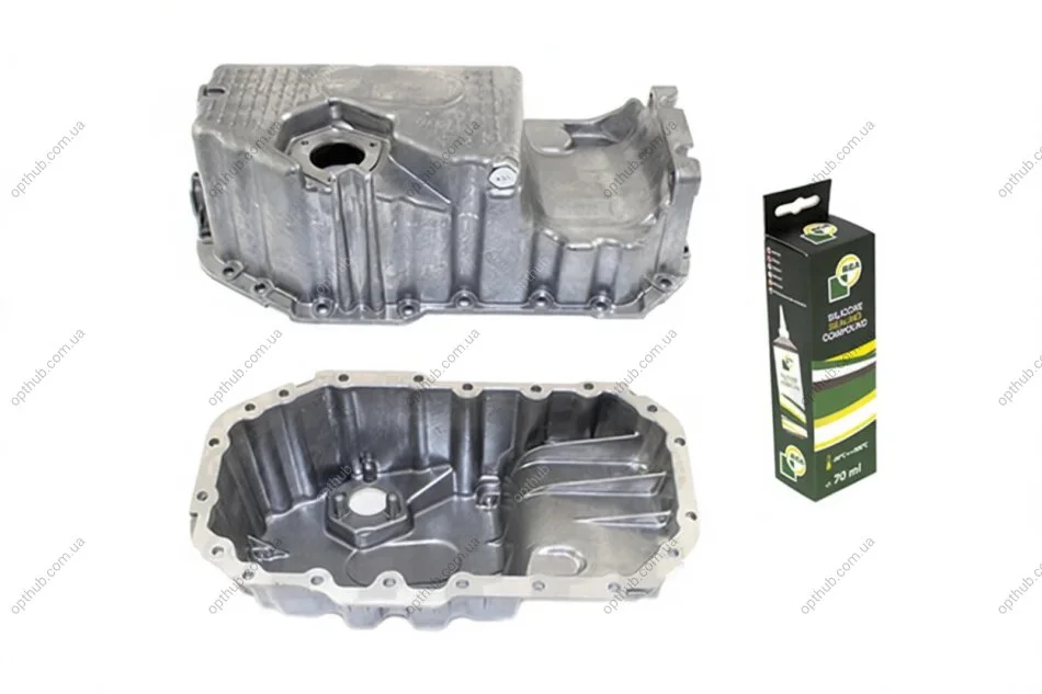 Піддон картера ДВЗ VOLKSWAGEN GOLF 2006-2009, GOLF PLUS 2006-2009, JETTA 2007-2009, TOURAN 2010- -ua BGA SP9600 (фото 1)