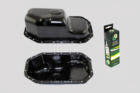 Піддон картера ДВЗ VAG 1.4 16V AUA/BBY 02- SKODA FABIA/ROOMSTER 2007- БЕЗ ОТВ. ПІД ДАТЧИК -ua BGA SP9604