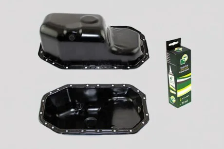 Поддон картера ДВС VAG 1.4 16V AUA/BBY 02- SKODA FABIA/ROOMSTER 2007- БЕЗ ОТВ. ПОД ДАТЧИК BGA SP9604