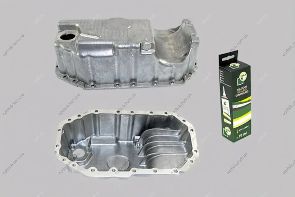 Поддон картера ДВС VAG 1.4/1.6 AXP/BCA BORA 2000-2005, GOLF 2000-2006 BGA SP9611 (фото 1)