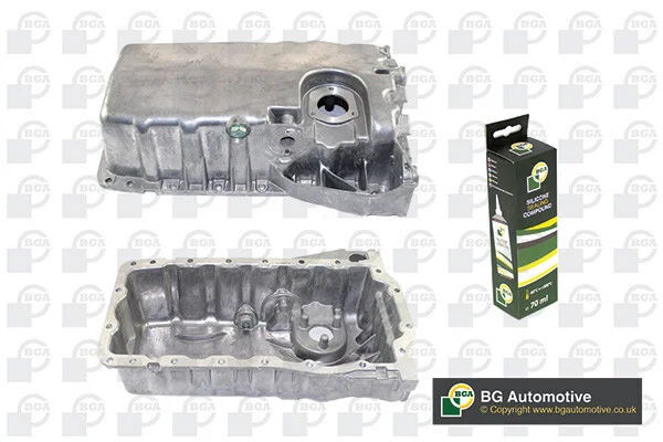 Піддон картера ДВЗ SEAT LEON 2000-2005, TOLEDO 1999-2005 -ua BGA SP9614 (фото 1)
