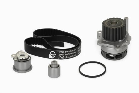 Роликовий модуль натягувача ременя (ролик, ремінь, помпа) AUDI A2 2003-2005, A3 2008-2010, FORD GA BGA TB0120CPK-3