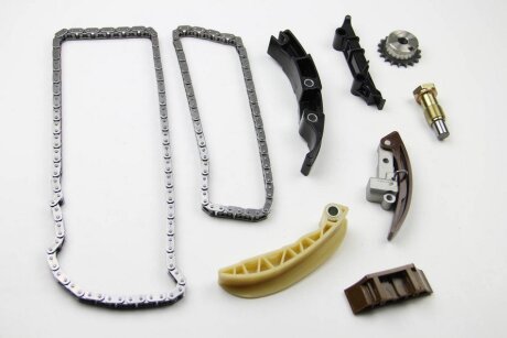 Ланцюг з натягувачем в комплекті КОМПЛЕКТ ЦЕПИ VAG BDB/AYL/AQN/BUB/BKK С ШЕСТЕРНЕЙ BGA TC0108FK