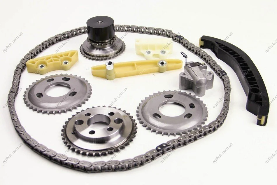 Ланцюг з натягувачем в комплекті КОМПЛЕКТ ЦЕПИ FORD 2.4TDCI PHFA/PHFC/H9FB/JXFA/JXFC -ua BGA TC2365FK (фото 1)
