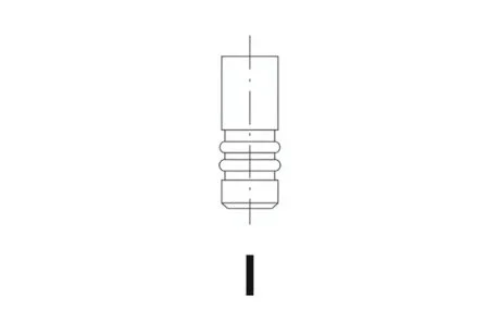 Клапан двигателя EX VAG 33X8X98.5 BGA V033023