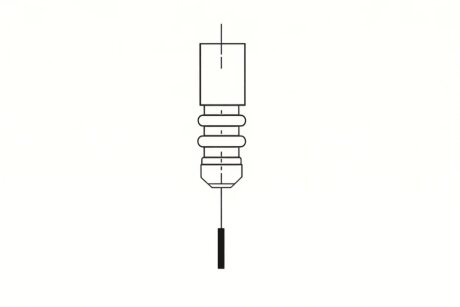 Клапан двигуна IN BMW N57 27.5X6X99.8 -ua BGA V166190