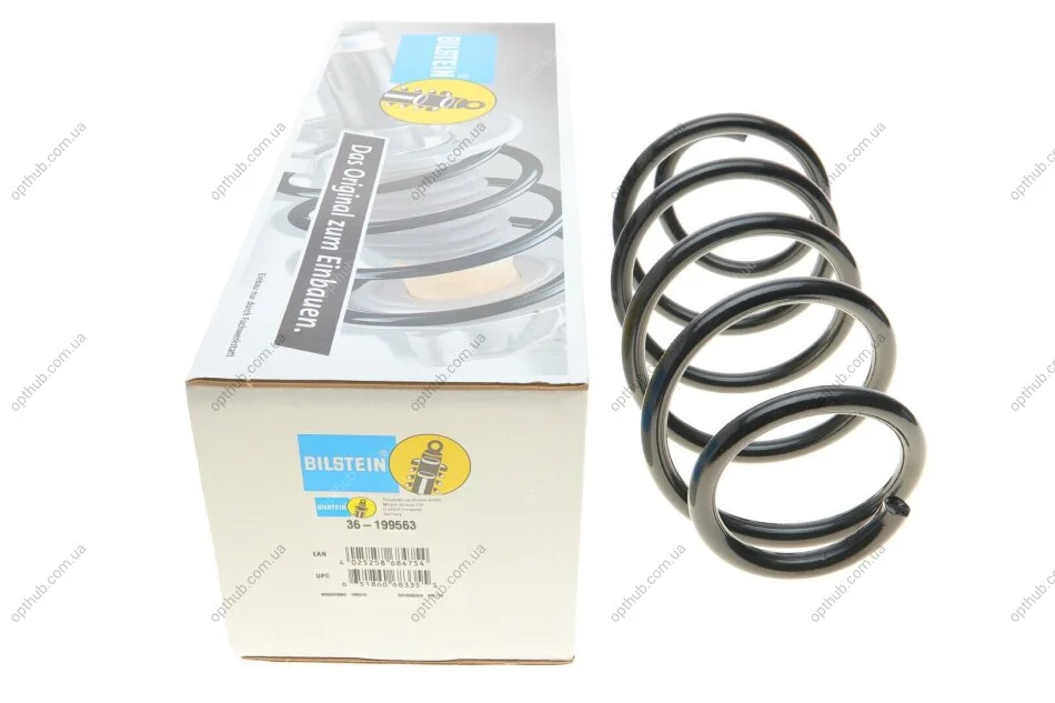 Пружина (передня) VW Passat /B7/Skoda Superb 1.6-2.0TDI/TSI/FSI 05-15 (B3) UA63 BILSTEIN 36-199563 (фото 1)