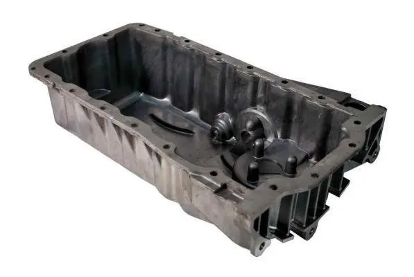 Масляний піддон (з отвором для датчика, алюміній) AUDI A3, A4 B6, TT SEAT IBIZA IV, IBIZA IV SC, LEON, TOLEDO II SKODA OCTAVIA I VW BORA, BORA I, GOLF IV, NEW BEETLE 1.6-3.6 06.96- BLIC 0216-00-0015477P (фото 1)