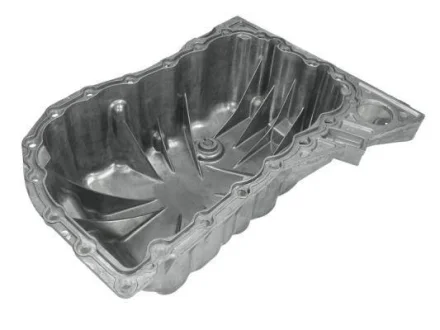 Масляний піддон (алюміній) OPEL VIVARO A RENAULT ESPACE IV, GRAND SCENIC II, LAGUNA II, MEGANE II, SCENIC II, SCENIC III, TRAFIC II 1.9D/2.0 02.01- BLIC 0216-00-6038471P