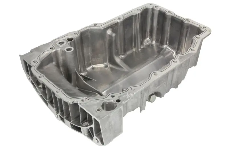 Масляний піддон (алюміній) AUDI A3 SEAT IBIZA IV, IBIZA IV SC, IBIZA IV ST, LEON, LEON SC, LEON ST, TOLEDO IV SKODA FABIA III, OCTAVIA III, RAPID, YETI VW BEETLE 1.0/1.2 08.12-12.22 BLIC 0216-43-0120470P (фото 1)
