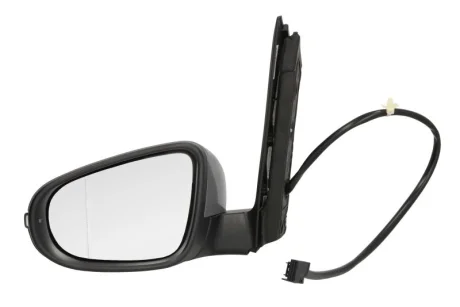 Бокове дзеркало лів (електричне, асферичне, обігрів, загрунтоване, з індикатором) VW TOURAN I 05.10-05.15 BLIC 5402-01-2002733P