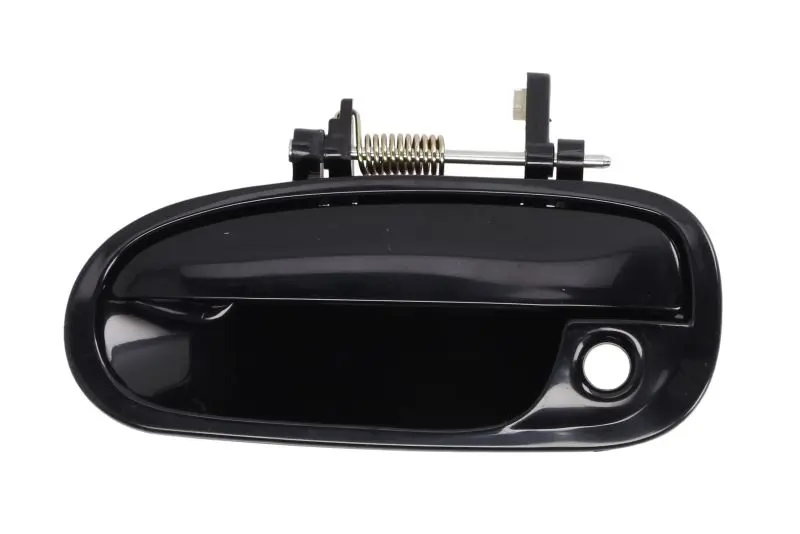 Ручка дверей передн лів (зовнішн, чорн гладк) HONDA CIVIC VI HB/SDN 09.94-02.01 BLIC 6010-12-028401PP (фото 1)