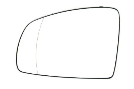 Скло дзеркала зовнішнього лів (асферичне, обігрів) OPEL MERIVA A 05.03-05.10 BLIC 6102-02-1271752P
