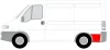 Ремонтна частина крила задн лів (за колесом, з виступом на бампері) CITROEN JUMPER I, JUMPER II FIAT DUCATO PEUGEOT BOXER 02.94-08.06 BLIC 6508-01-2092601P (фото 2)