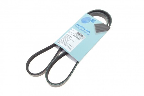 Ремінь генератора Mitsubishi Pajero 2.5 TD 90-/ L 200 2.5 96-07 (opt-om) BLUE PRINT AD04R1122