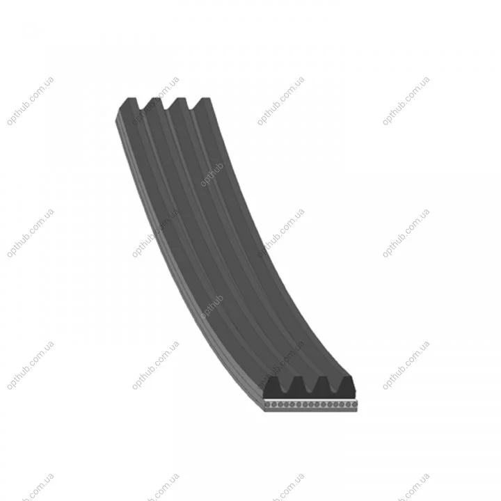 Ремінь генератора BMW 3 (E46)/Kia Rio 00-05/ Mitsubishi Pajero Sport 3.0 98- (opt-om) BLUE PRINT AD04R970 (фото 1)