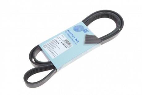 Ремінь генератора BMW 5 (E39)/Opel Omega B 2.5TD 94-03/ Hyundai i30/ Kia Rio 1.1-1.6 CRDi 05- UA63 BLUE PRINT AD05R1815