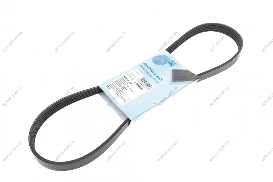Ремінь генератора Citroen Berlingo 1.1-1.4 96-/ Subaru Forester/ Impreza/ Legacy 1.6-2.5 92-09 UA63 BLUE PRINT AD05R880 (фото 1)