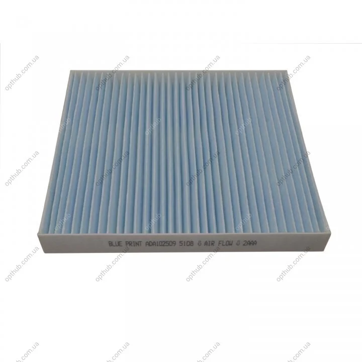 Фільтр салону (вир-во Blue Print) BLUE PRINT ADA102509 (фото 1)