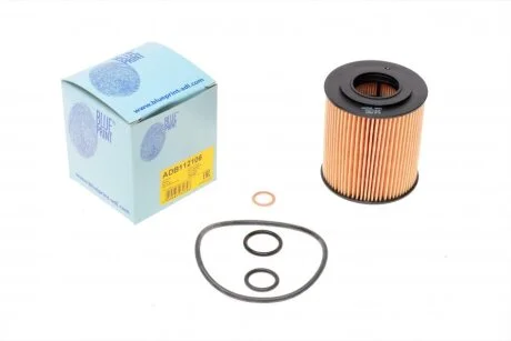 Фильтр масляный BMW 3 (E46/ E90) / 5 (E60)/ X3 (E83) 1.6/ 2.0/ 1.8/ 2.0 UA63 BLUE PRINT ADB112106