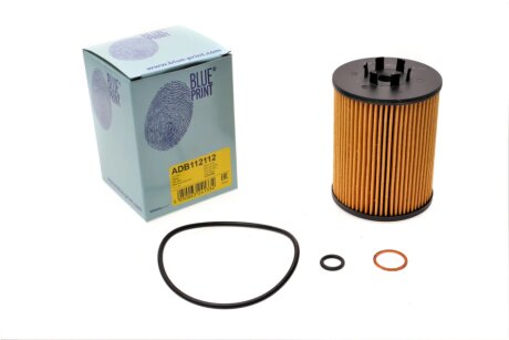 Фільтр масляний BMW 5 (E60)/6 (E63)/X5 (E53) 3.6-4.8i 00-10 UA63 BLUE PRINT ADB112112
