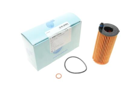 Фільтр масляний BMW 1 (F21)/3(F30/F80)/5(F10)/7(G11/G12) 12- (B37/B38/B47/B48) UA63 BLUE PRINT ADB112124
