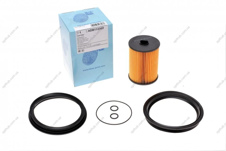 Фільтр паливний Mini Cooper 1.6 01-06 (opt-om) BLUE PRINT ADB112303 (фото 1)