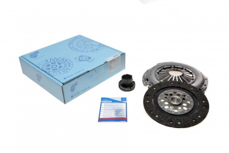 Комплект зчеплення BMW 3 (E30/E36)/5 (E34/E39) -03 (d=240mm) (+вижимний) UA63 BLUE PRINT ADB113004