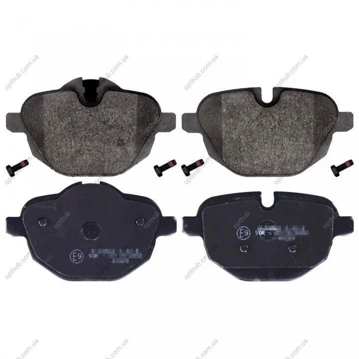 Колодки гальмівні (задні) BMW 5 (F10/F11)/X3 (F25) 10-17 UA63 BLUE PRINT ADB114211 (фото 1)