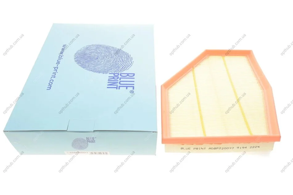 Фільтр повітряний BMW 13 71 8 699 811 -ua BLUE PRINT ADBP220077 (фото 1)