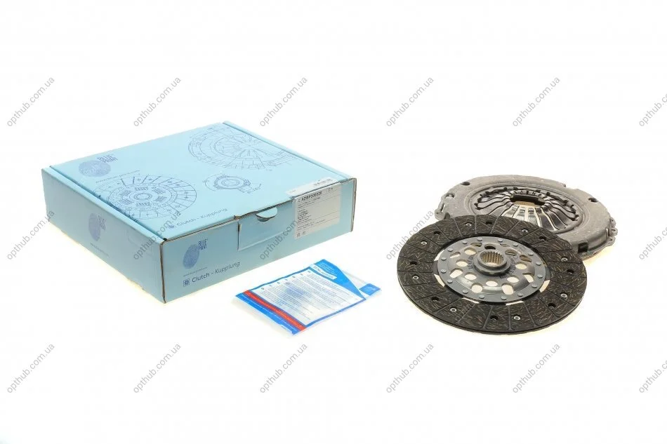 Комплект зчеплення VW Sharan/Ford Galaxy 1.9 TDI 97-00 (d=219mm) (opt-om) BLUE PRINT ADBP300026 (фото 1)