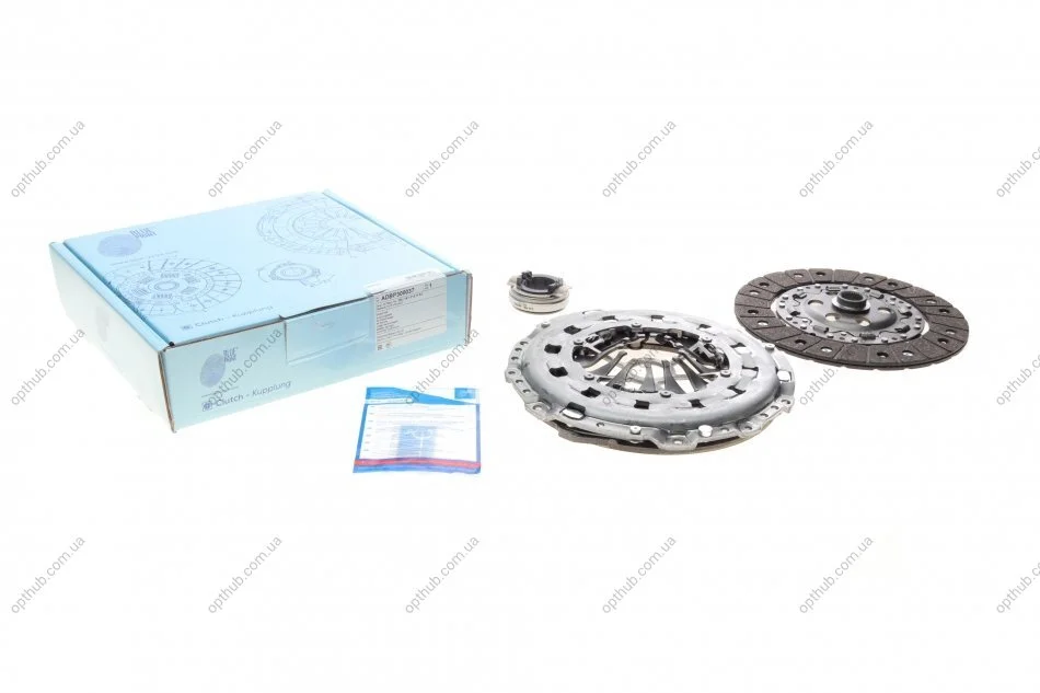 Комплект зчеплення Skoda Octavia II/VW Passat/Golf VI 1.8TSI 07-14 (d=228mm) (+вижимний) UA63 BLUE PRINT ADBP300037 (фото 1)