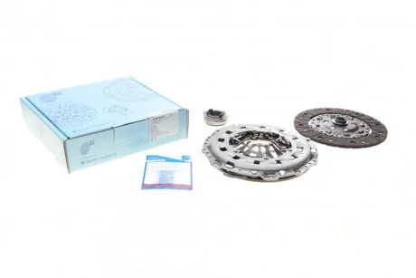Комплект зчеплення Skoda Octavia II/VW Passat/Golf VI 1.8TSI 07-14 (d=228mm) (+вижимний) UA63 BLUE PRINT ADBP300037