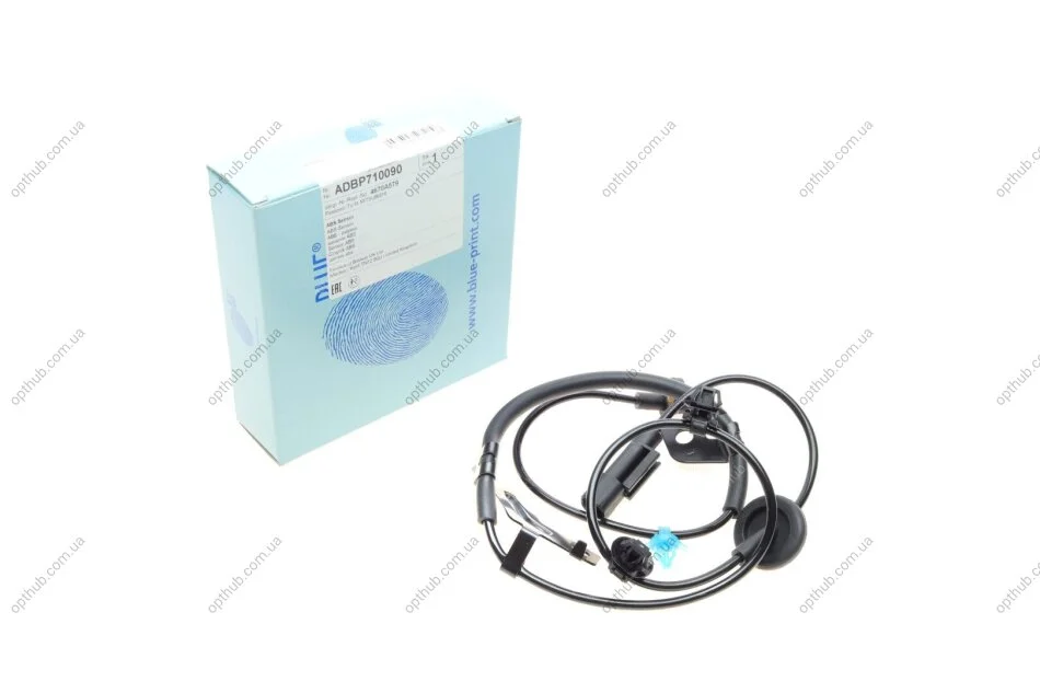 Датчик ABS задн лів MITSUBISHI ASX, LANCER VIII, OUTLANDER II 1.5-2.4ALK 11.06- BLUE PRINT ADBP710090 (фото 1)