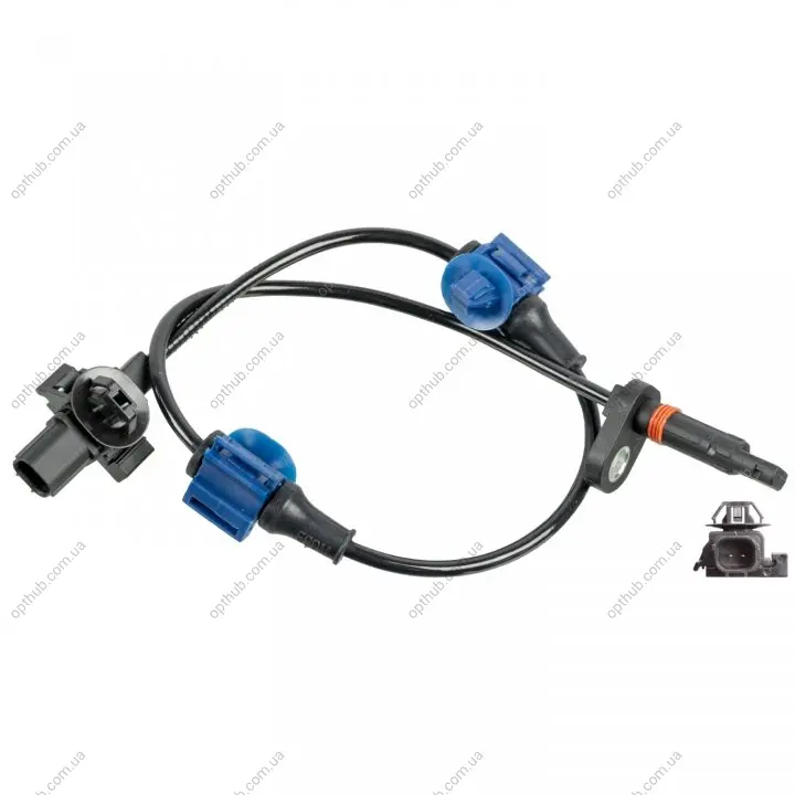 Датчик ABS задн лів HONDA CR-V III, CR-V IV 1.6D-2.4 06.06-12.18 BLUE PRINT ADBP710100 (фото 1)