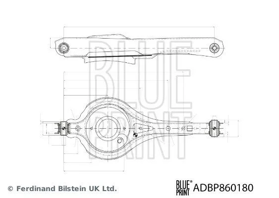 Важіль підвіски (Blue Print) BLUE PRINT ADBP860180 (фото 1)