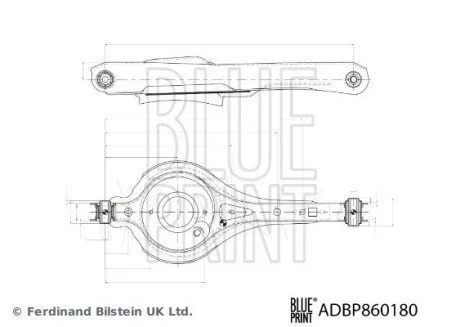 Важіль підвіски (Blue Print) BLUE PRINT ADBP860180