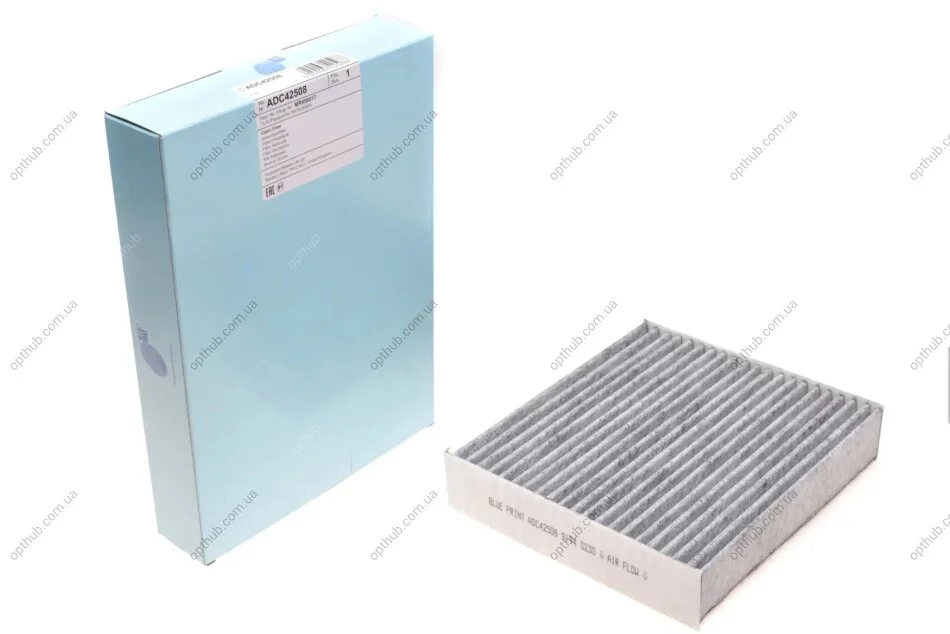 Фільтр салону Mitsubishi, Smart (вир-во Blue Print) BLUE PRINT ADC42508 (фото 1)