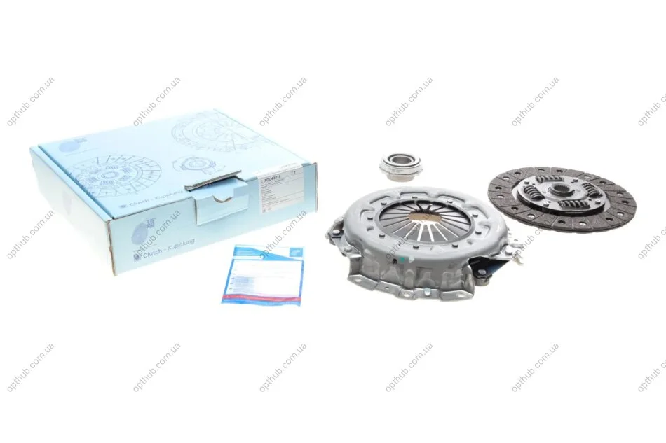 Комплект зчеплення Mitsubishi L200 2.5 TD 4WD 96-07 (d=224mm) (+вижимний) UA63 BLUE PRINT ADC43025 (фото 1)