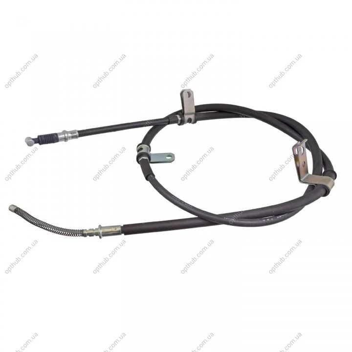 Трос тормозной задний левый Mitsubishi (пр-во Blue Print) BLUE PRINT ADC446137 (фото 1)
