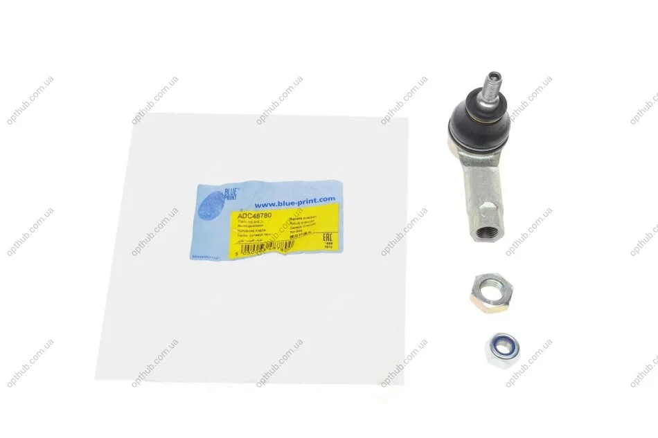 Наконечник тяги рульової Citroen C-Crosser/Mitsubishi Lancer VIII 07-/Outlander II/Peugeot 4007 UA63 BLUE PRINT ADC48780 (фото 1)