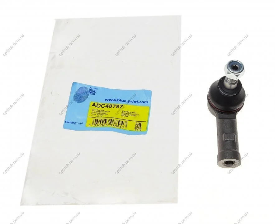 Наконечник тяги рульової Mitsubishi Colt 04-12/ Smart Forfour 04-06 UA63 BLUE PRINT ADC48797 (фото 1)