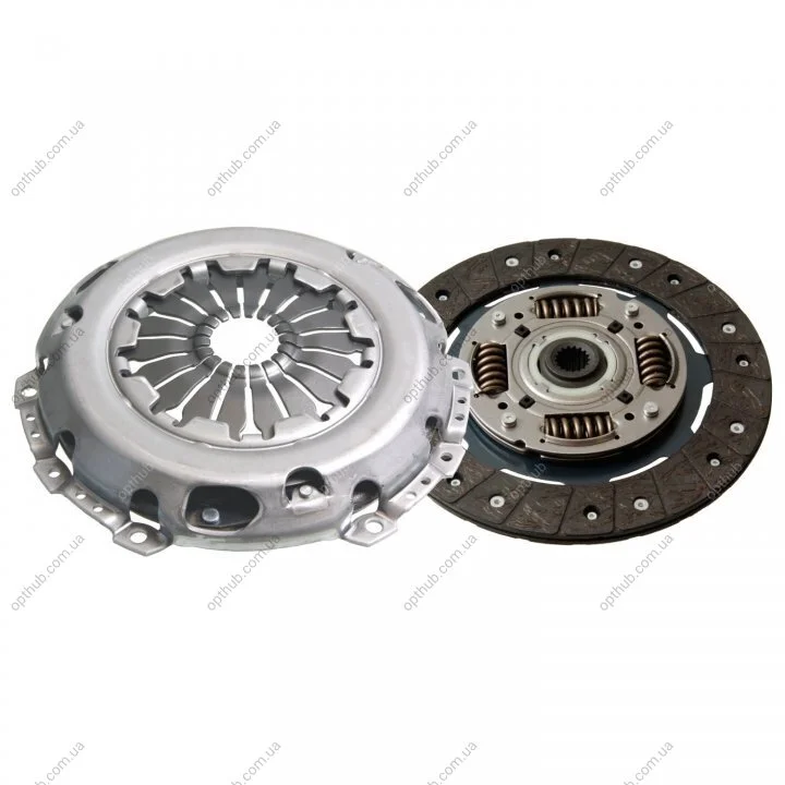 Комплект зчеплення Ford Focus 1.4-1.8 PFI/Mondeo 1.6 PFI 98-14 (d=220mm) UA63 BLUE PRINT ADF123014 (фото 1)