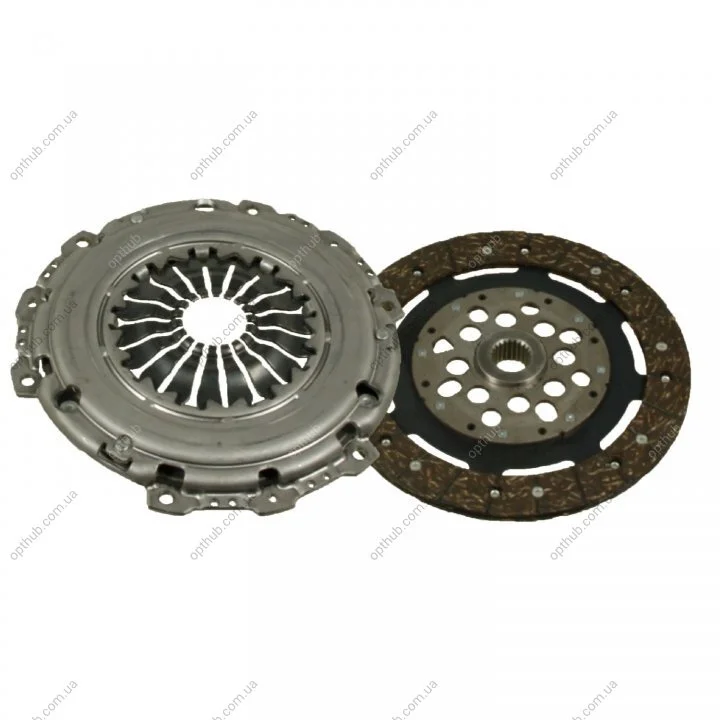 Комплект зчеплення Ford Focus/Mondeo/Volvo V30/V50 1.8-2.0i 00-12 (d=228mm) UA63 BLUE PRINT ADF123032 (фото 1)