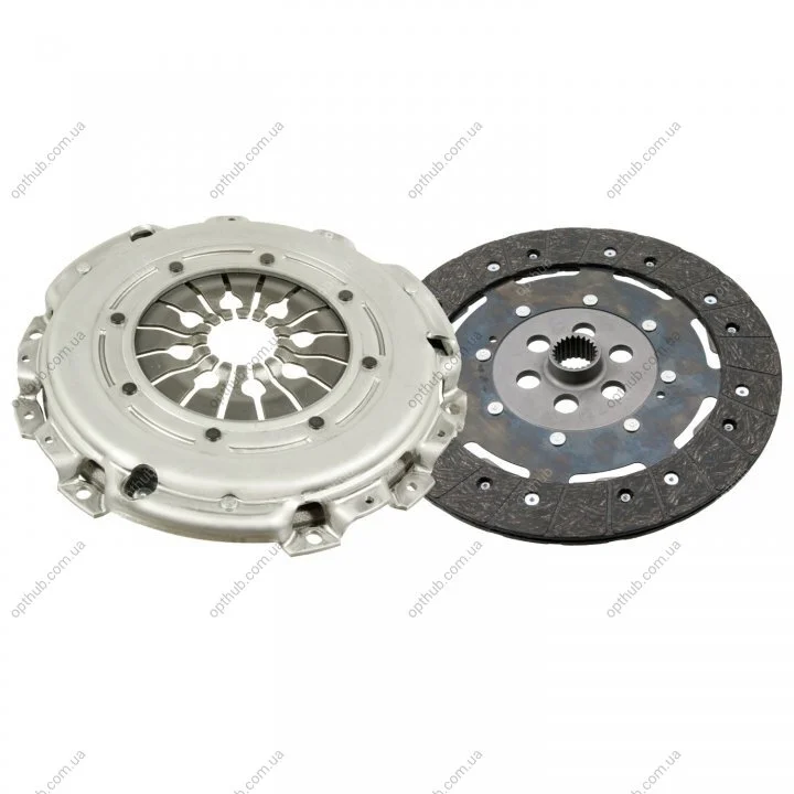 Комплект зчеплення CONVERSION FROM SELF-ADJUSTING TO CONVENTIONAL CLUTCH WITHOUT RELEASE BEARINGFORD -ua BLUE PRINT ADF123035 (фото 1)