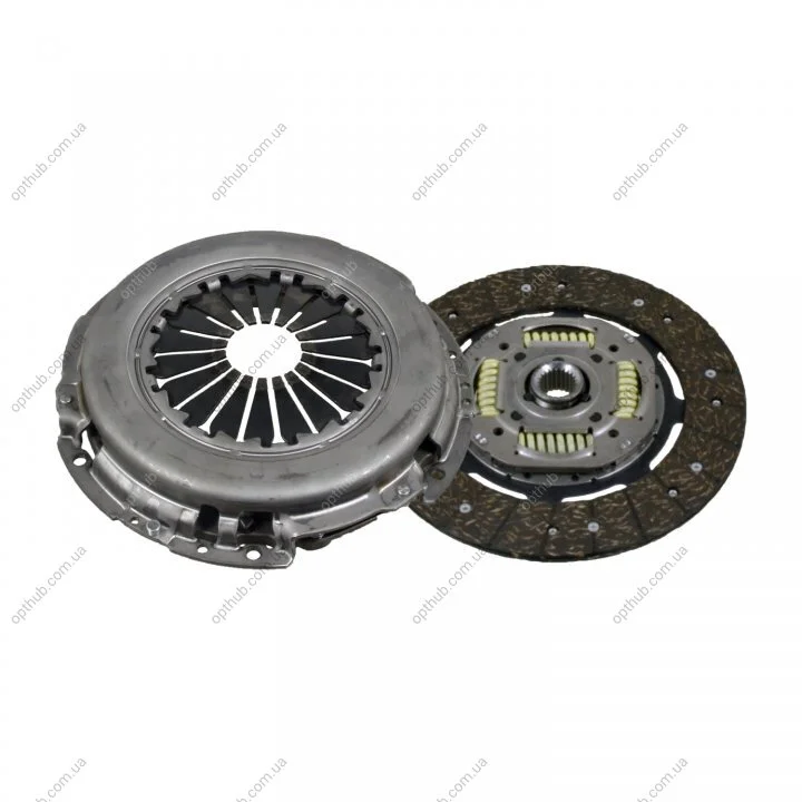 Комплект зчеплення Ford Transit 2.0TDCI 00-06 55/63/74kw (d=254mm) (opt-om) BLUE PRINT ADF123065 (фото 1)