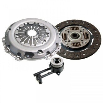 Комплект зчеплення Ford Escort 1.5 Ti/Fiesta 1.6 Ti 08- (d=220mm) (+вижимний) (opt-om) BLUE PRINT ADF123095