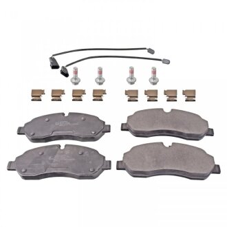 Колодки гальмивни (передни) Ford Transit 2.0-2.2 12- UA63 BLUE PRINT ADF124211